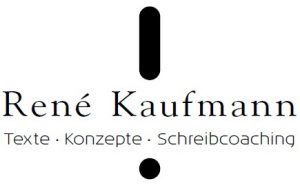 Logo René Kaufmann Texte Konzepte Schreibcoaching